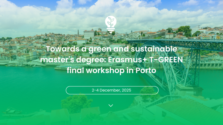The T-GREEN project’s upcoming milestone event in Porto